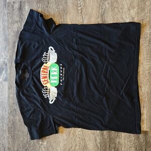 FRIENDS Central Perk T-shirt, Black, Size XL